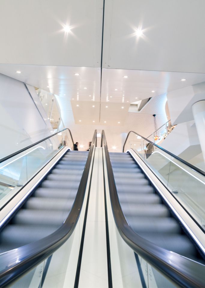 Beck Arkaden Rolltreppe